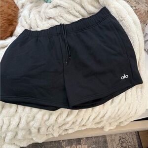 ALO Yoga Women's Athletic Black Shorts